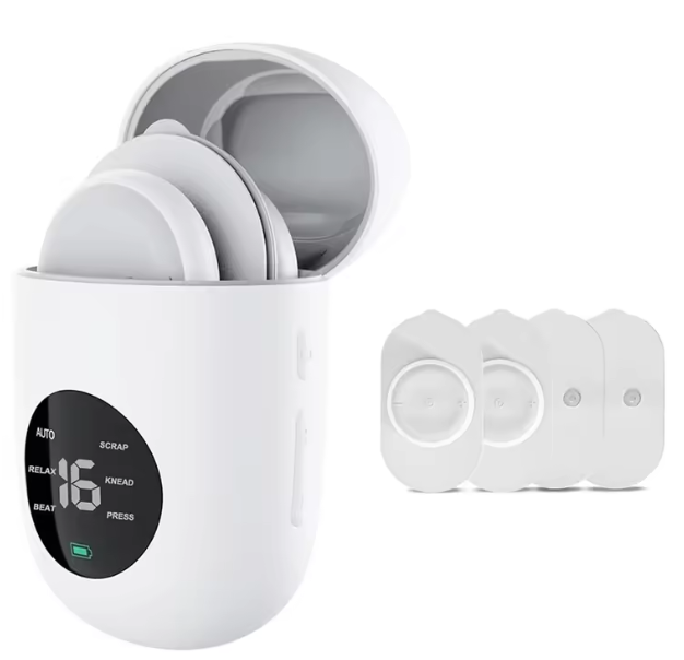 Portable Mini Pulse Massager – Intelligent Rechargeable Patch for Neck, Back, Legs & Arms